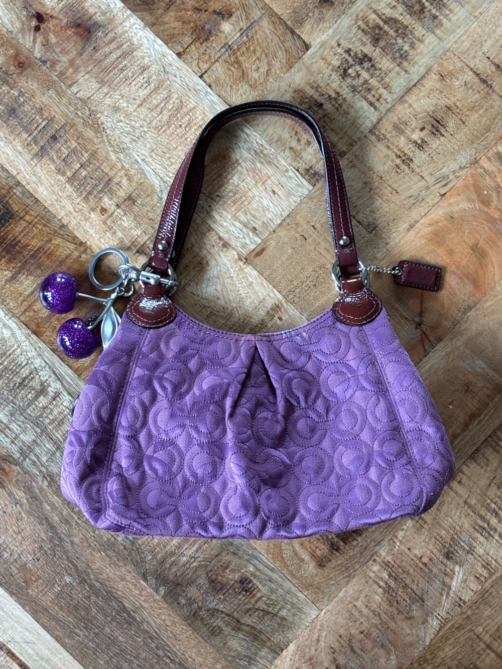 💜COACH Gramercy Op Art Bag💜